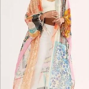 Free people magic combo 1sz full length kimono